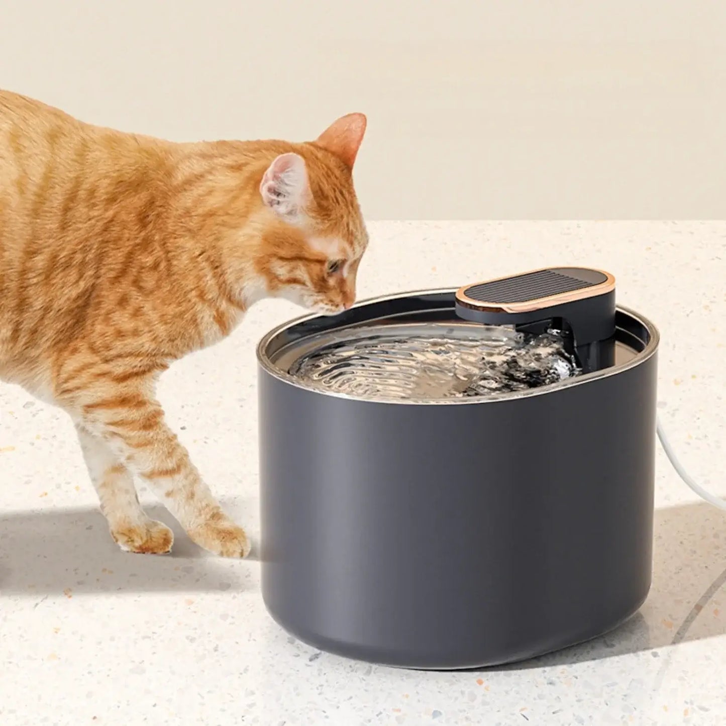 3L Automatic Pet Water Fountain - TurnSpin