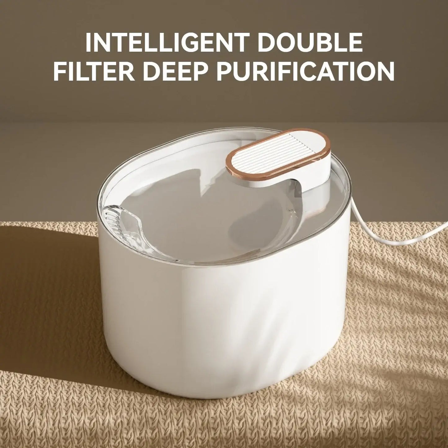 3L Automatic Pet Water Fountain - TurnSpin