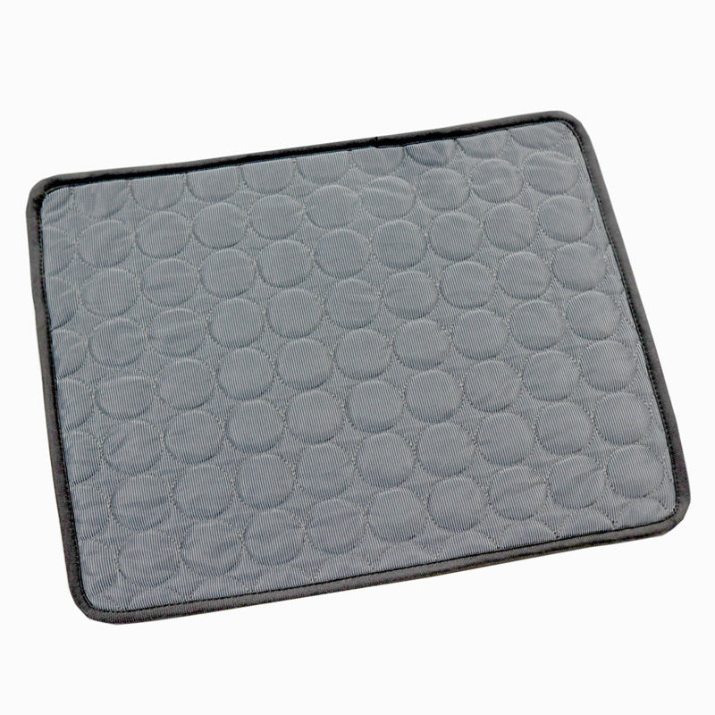 Cooling Pet Mat – Breathable Ice Silk Bed for Dogs & Cats, Multiple Sizes & Colors