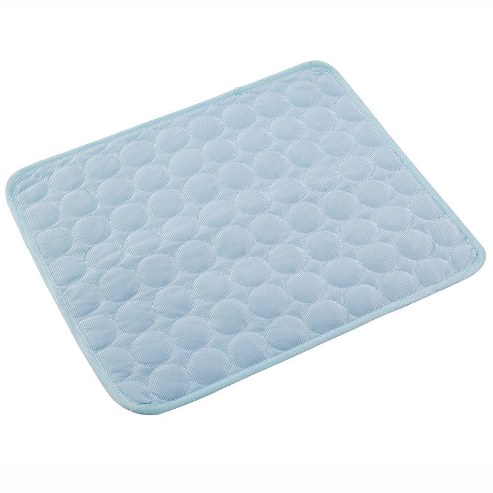 Cooling Pet Mat – Breathable Ice Silk Bed for Dogs & Cats, Multiple Sizes & Colors