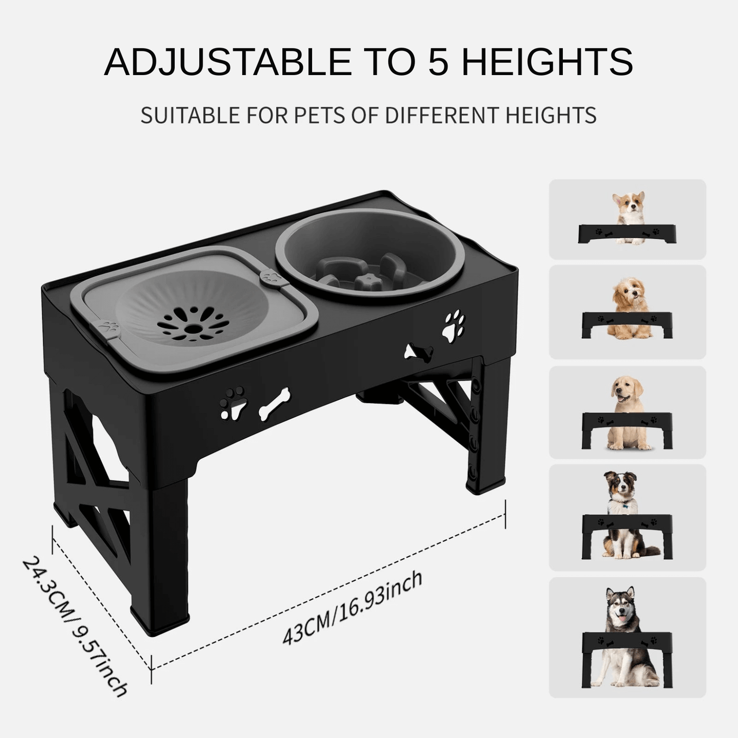 Adjustable Pet Feeder