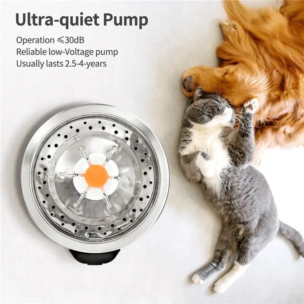 Automatic Drinking Fountain for Pets - TurnSpin