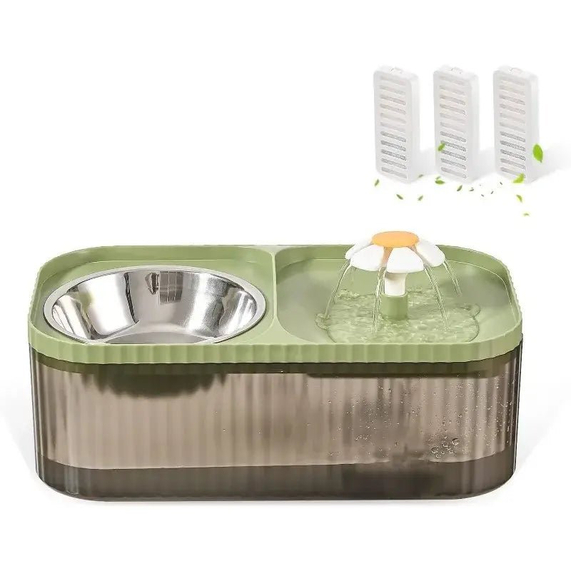 Automatic Drinking Water Dispenser & Bowl - TurnSpin