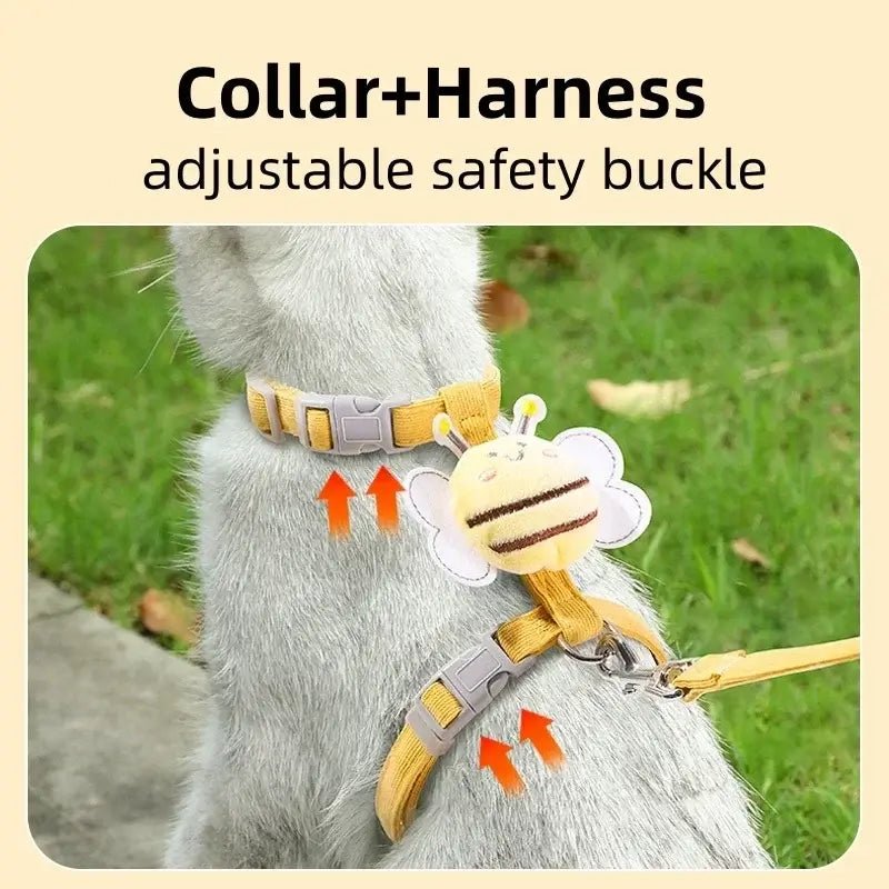 Bee Double Layer Cat Harness - TurnSpin