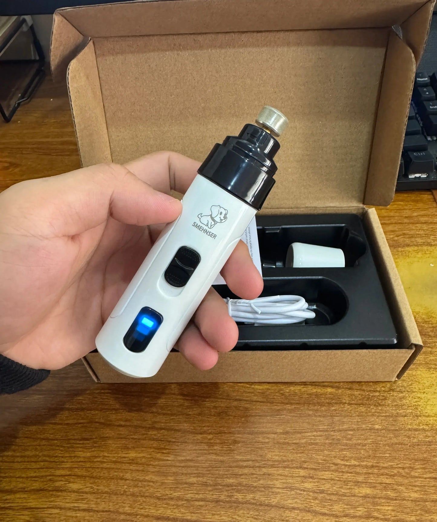 Cordless Electric Pet Nail File - TurnSpin