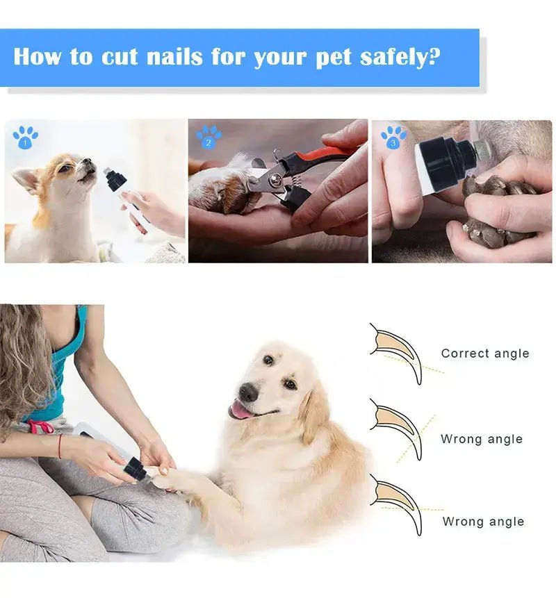 Cordless Electric Pet Nail File - TurnSpin