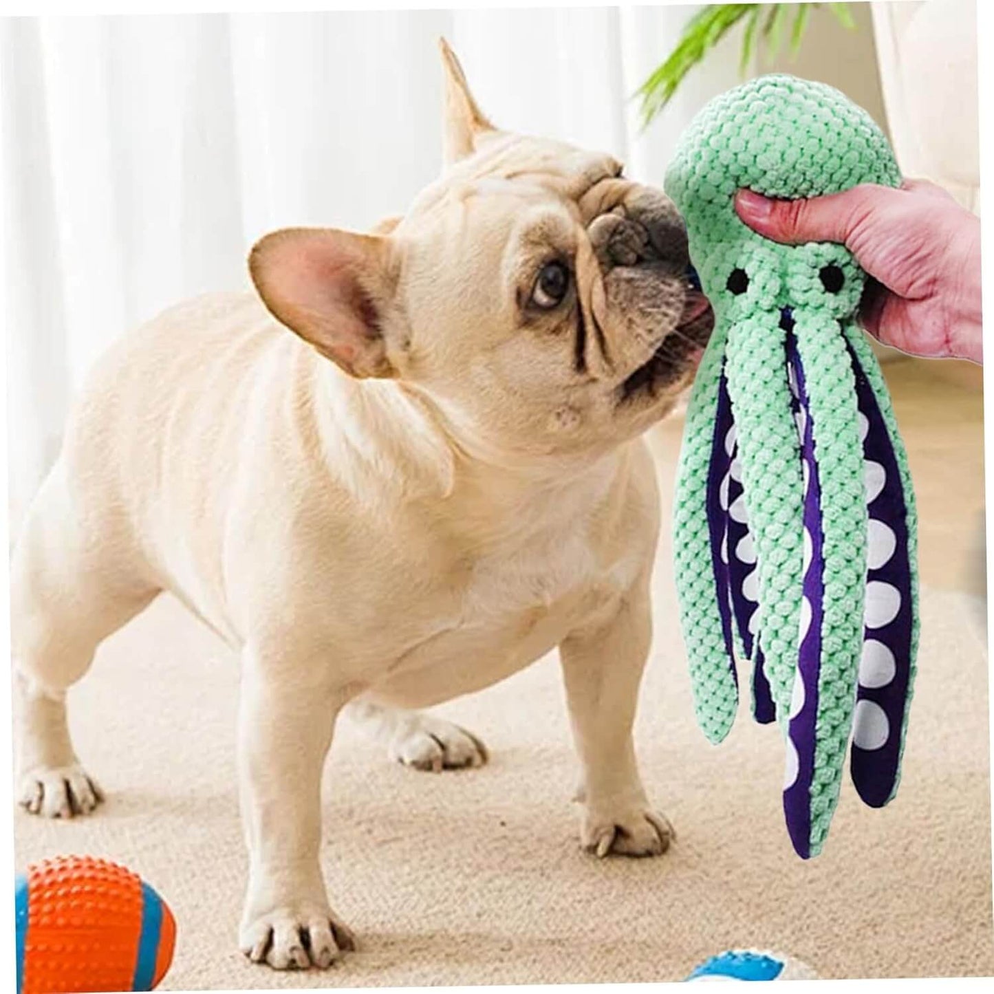 Octopus Dog Toy Plush – Durable & Fun for Dogs