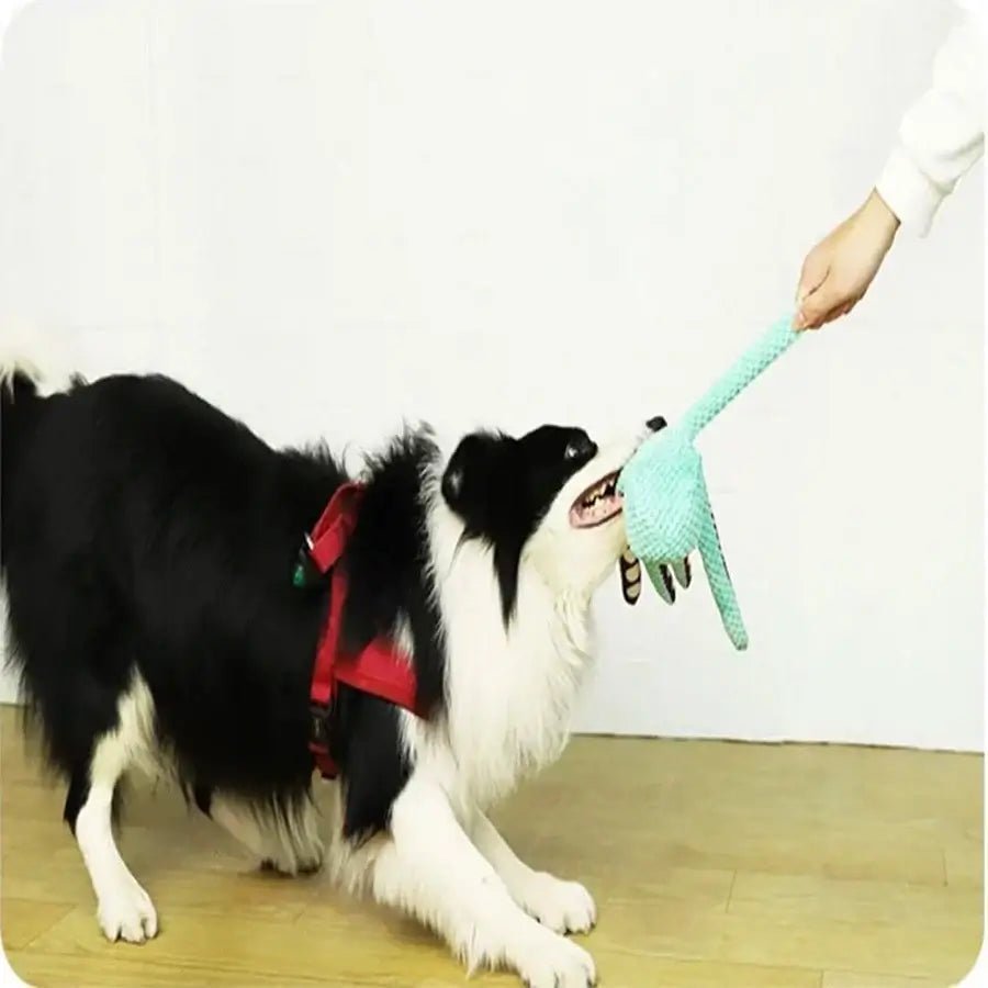 Dog Plush Octopus Toy - TurnSpin