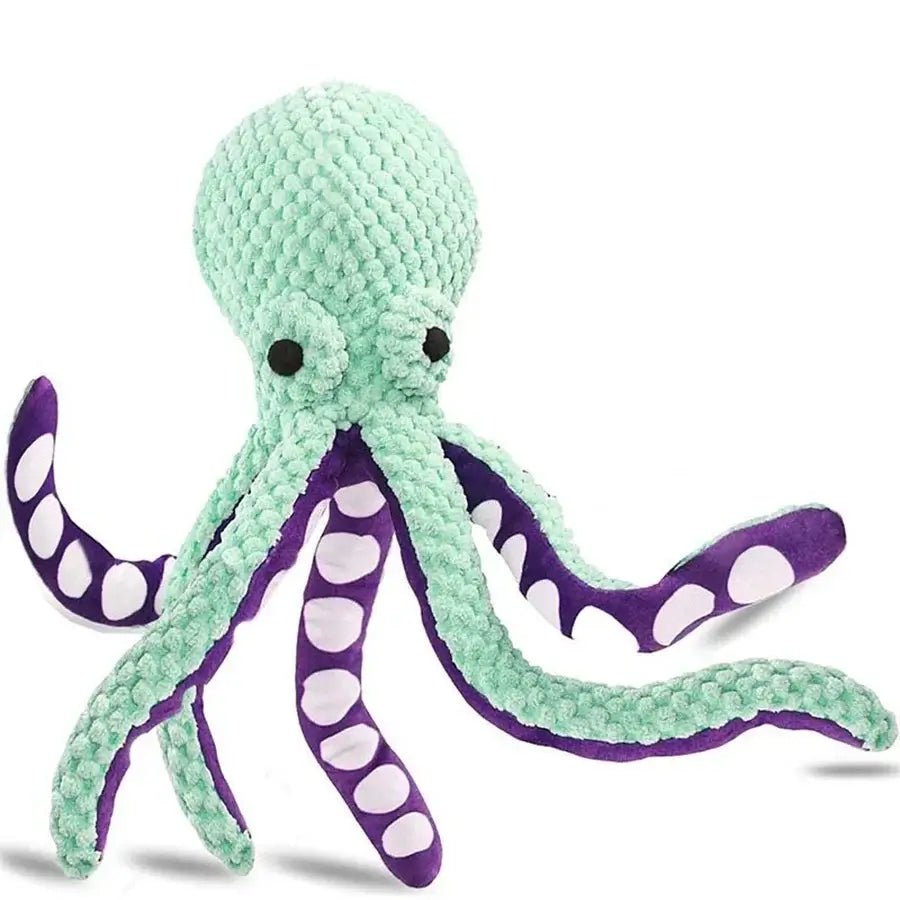 Dog Plush Octopus Toy - TurnSpin