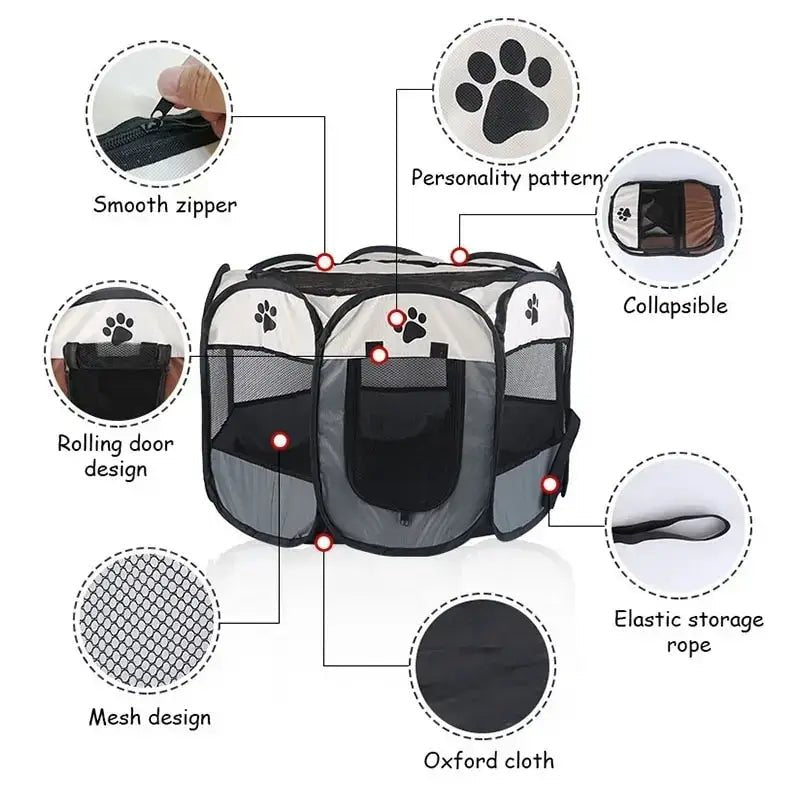 Foldable Pet Tent - TurnSpin