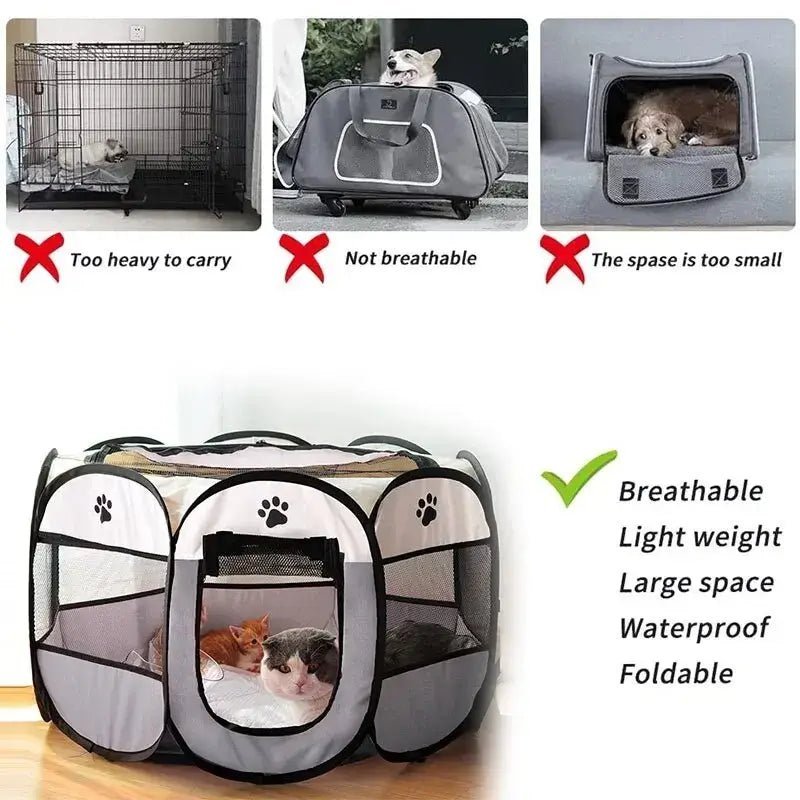 Foldable Pet Tent - TurnSpin