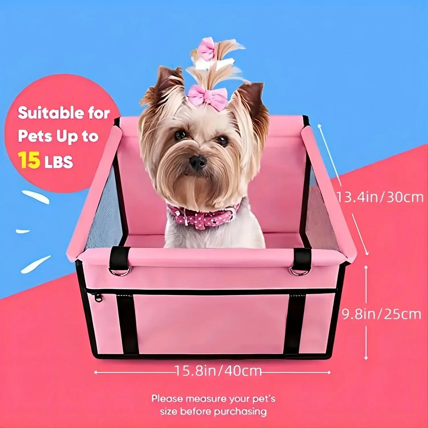 Pet Car Travel Seat - TurnSpin
