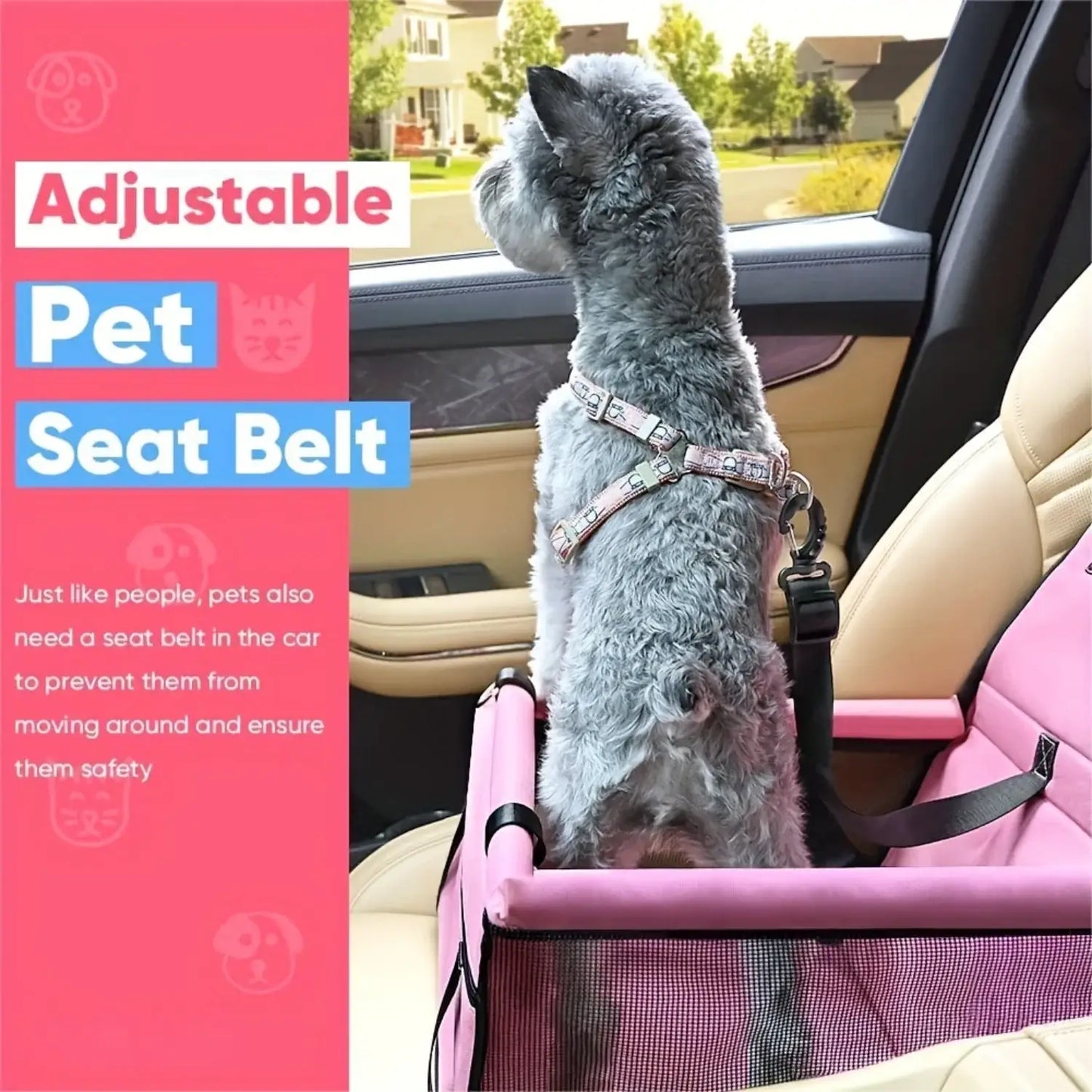 Pet Car Travel Seat - TurnSpin