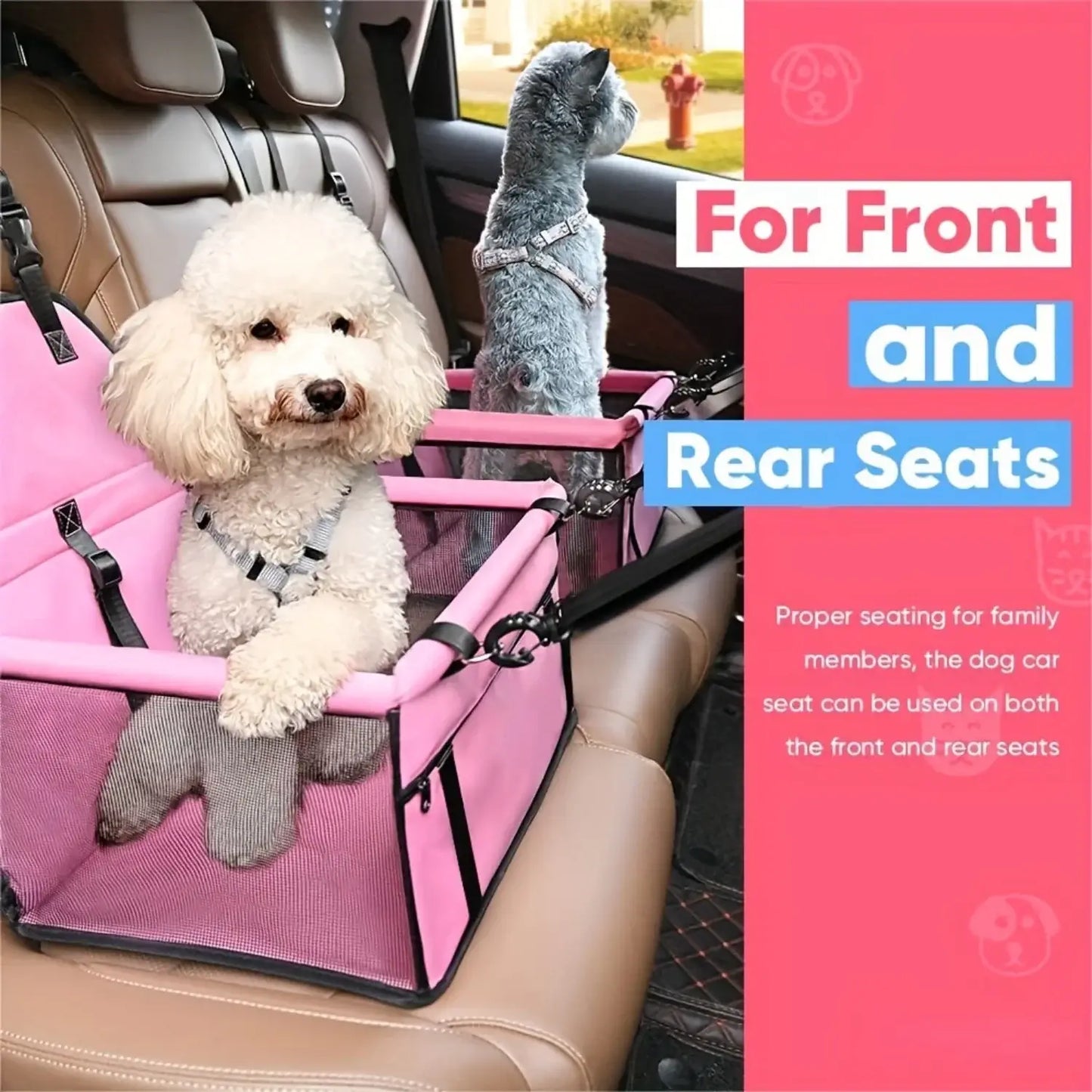 Pet Car Travel Seat - TurnSpin