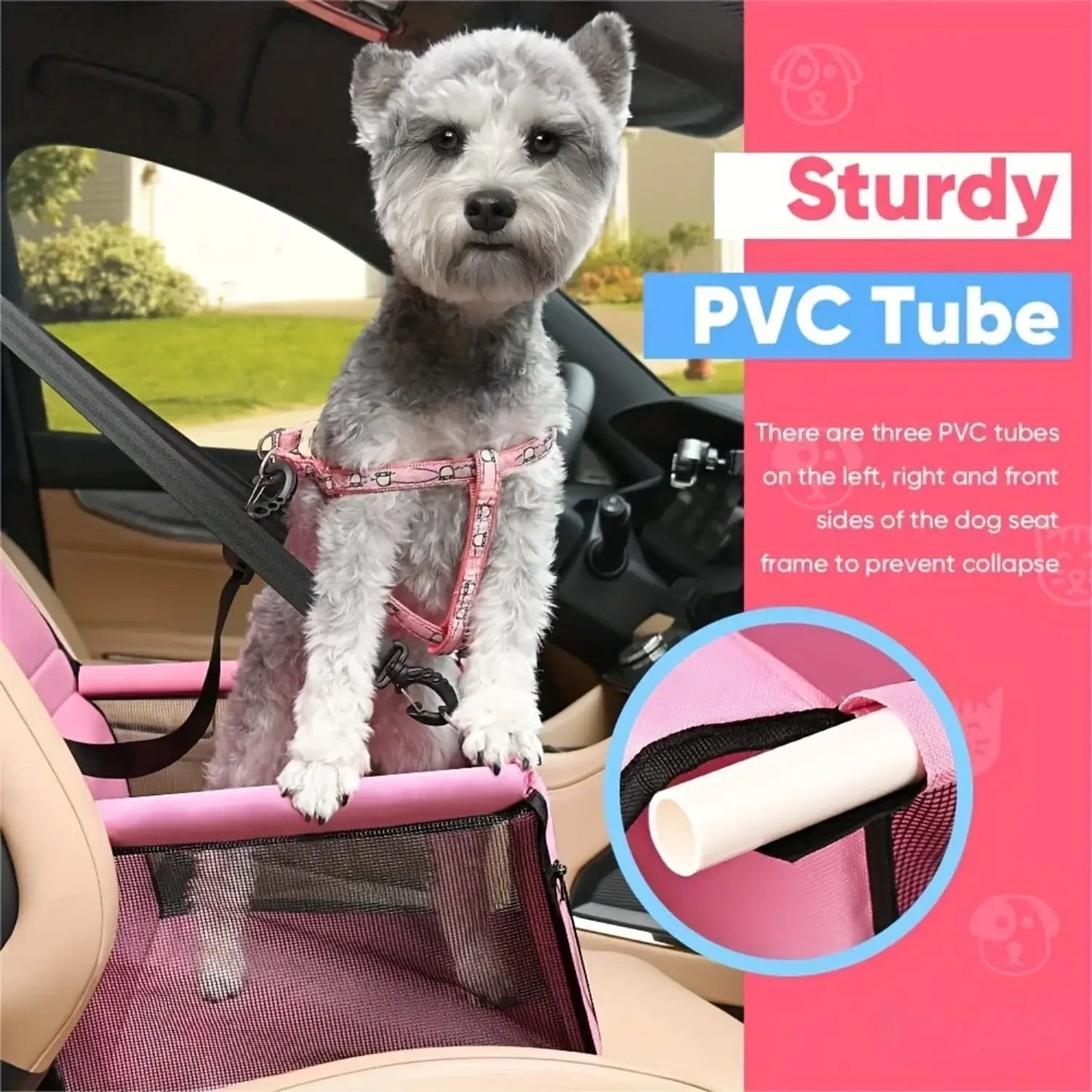 Pet Car Travel Seat - TurnSpin