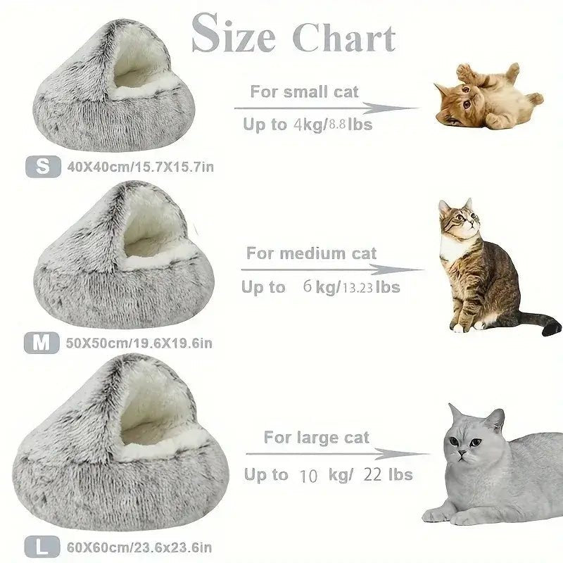 Pet Cave Bed - TurnSpin
