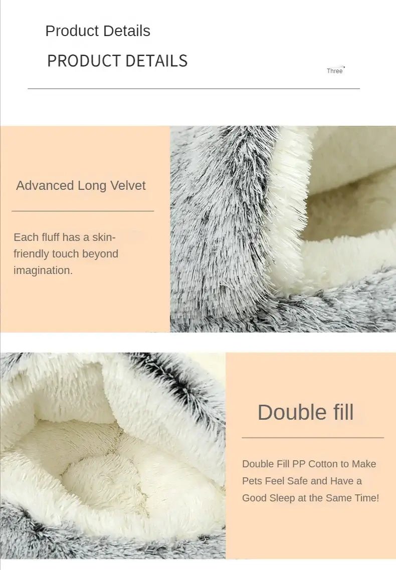 Pet Cave Bed - TurnSpin