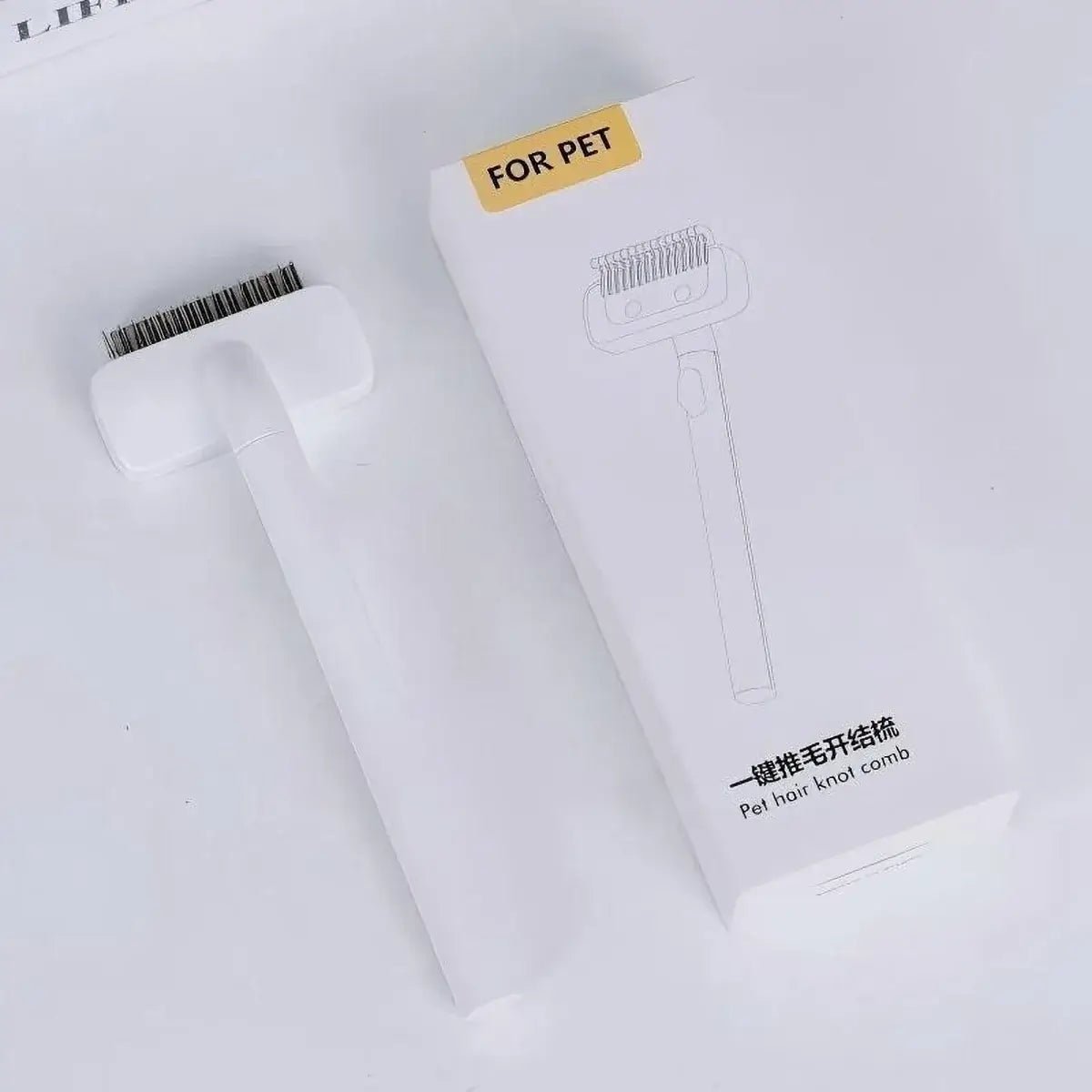 Pet Hair Tool Shedding Comb - TurnSpin