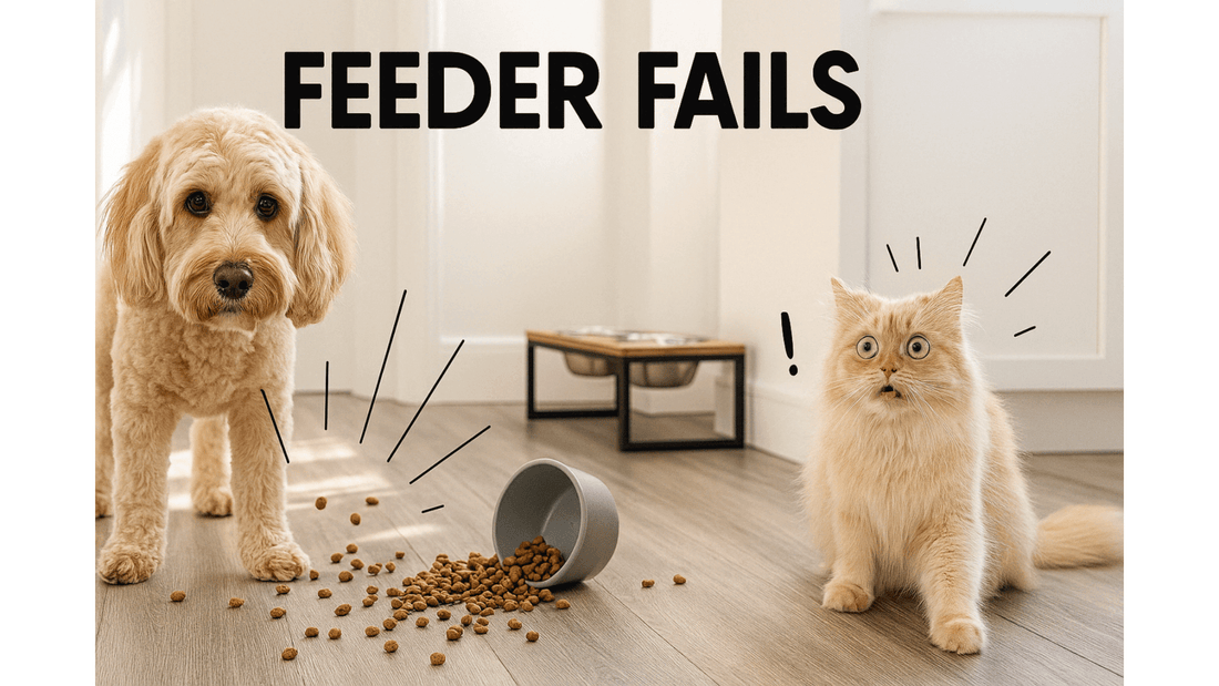 Feeder Fails: 4 Common Mealtime Mistakes Pet Parents Make (and How to Fix Them) - TurnSpin