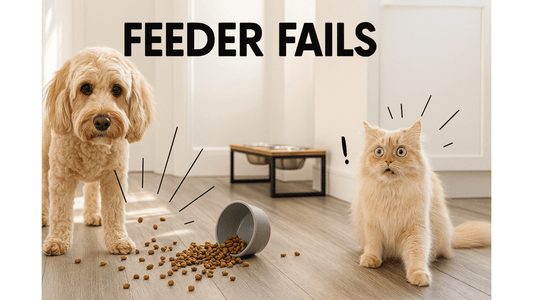 Feeder Fails: 4 Common Mealtime Mistakes Pet Parents Make (and How to Fix Them) - TurnSpin