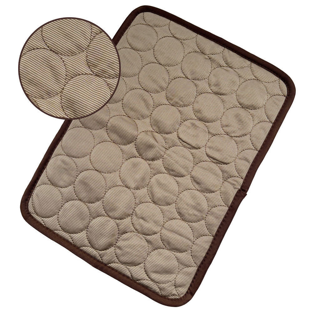 Cooling Pet Mat – Breathable Ice Silk Bed for Dogs & Cats, Multiple Sizes & Colors
