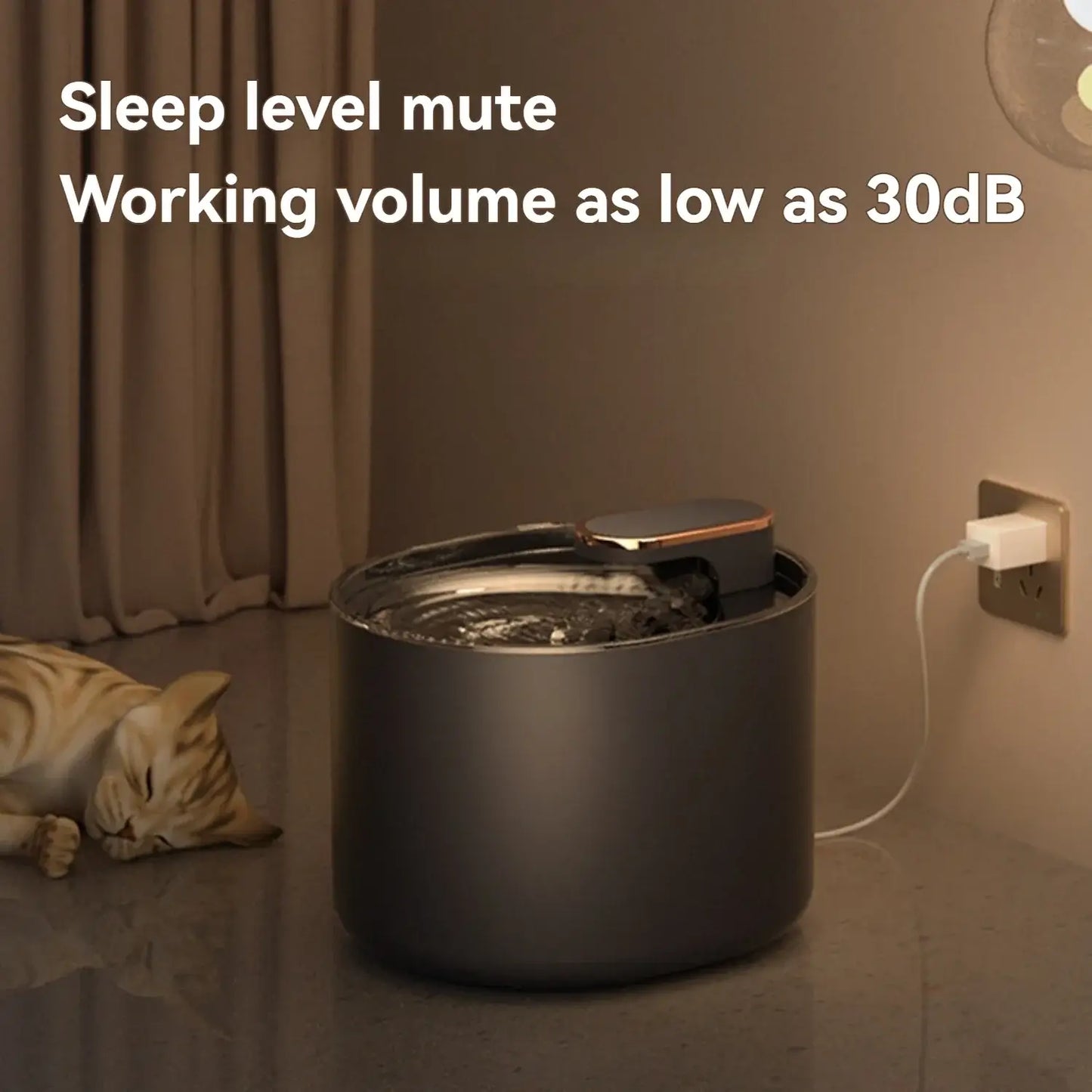 3L Automatic Pet Water Fountain - TurnSpin