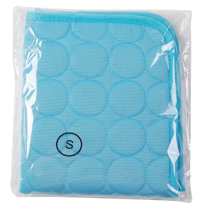 Cooling Pet Mat – Breathable Ice Silk Bed for Dogs & Cats, Multiple Sizes & Colors