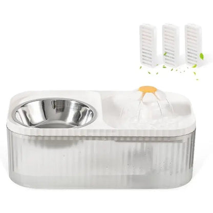 Automatic Drinking Water Dispenser & Bowl - TurnSpin
