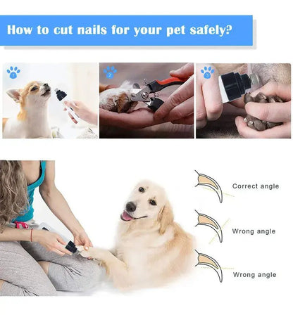 Cordless Electric Pet Nail File - TurnSpin