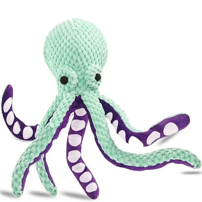 Dog Plush Octopus Toy - TurnSpin