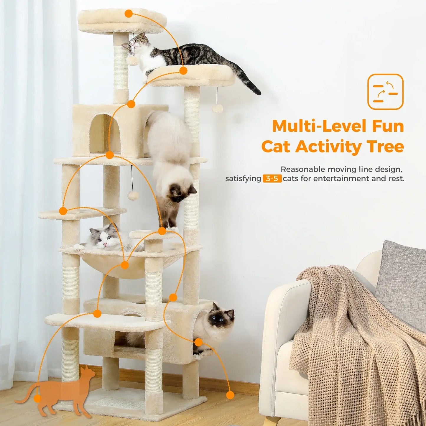 Cat Scratch Tower